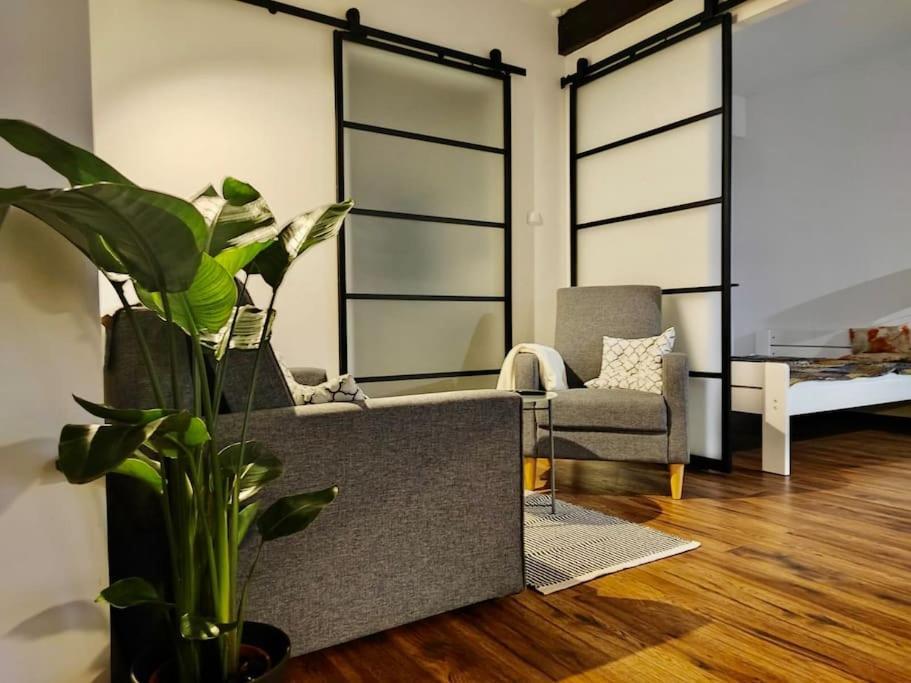 Loft W Starej Wozowni Appartement Krynica Zdroj Buitenkant foto